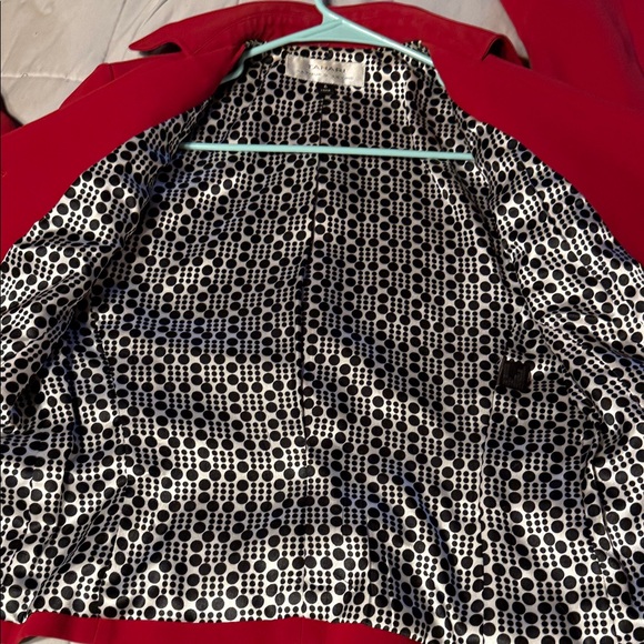 Elegant Tahari Red Women's Blazer - Picture 10 of 15